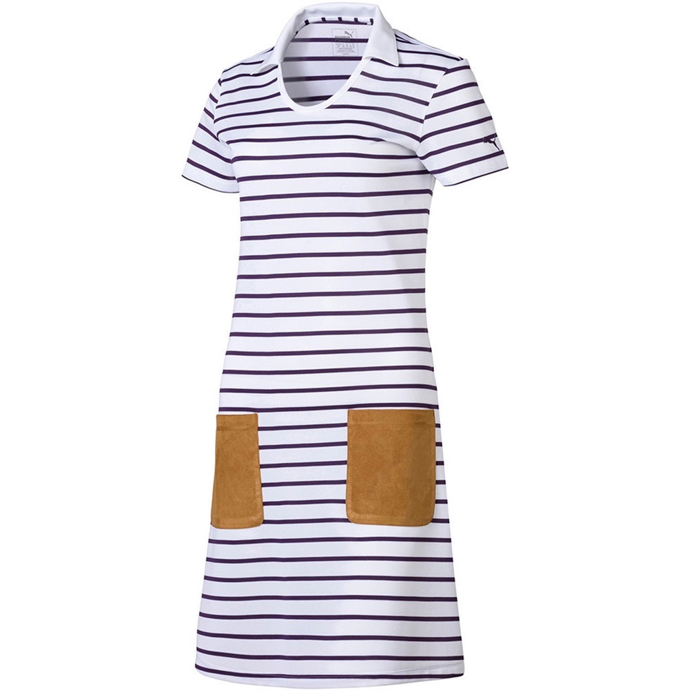 Women’s Puma White Peacoat Stripe Dress
